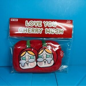 Pop Mart - Crybaby Crying For Love Series - Love You Cherry Much Storage Bag